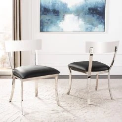 ABBY SIDE CHAIR - Safavieh FOX2039A-SET2 22 ABBY SIDE CHAIR - Safavieh FOX2039A-SET2 -Safavieh Homeware 187 fox2039a set2 3