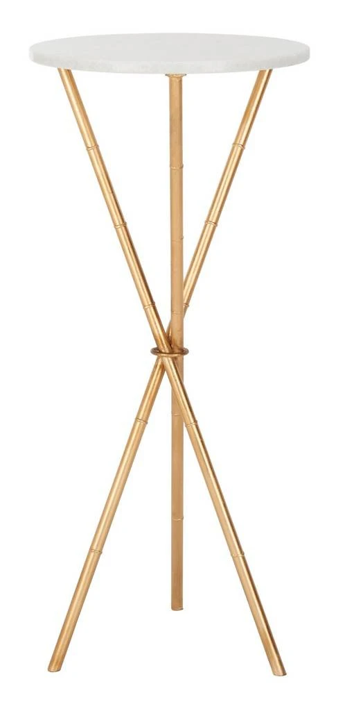 ROGER GOLD BASE ROUND TOP ACCENT TABLE - Safavieh FOX2515A 13 ROGER GOLD BASE ROUND TOP ACCENT TABLE - Safavieh FOX2515A - Image 11