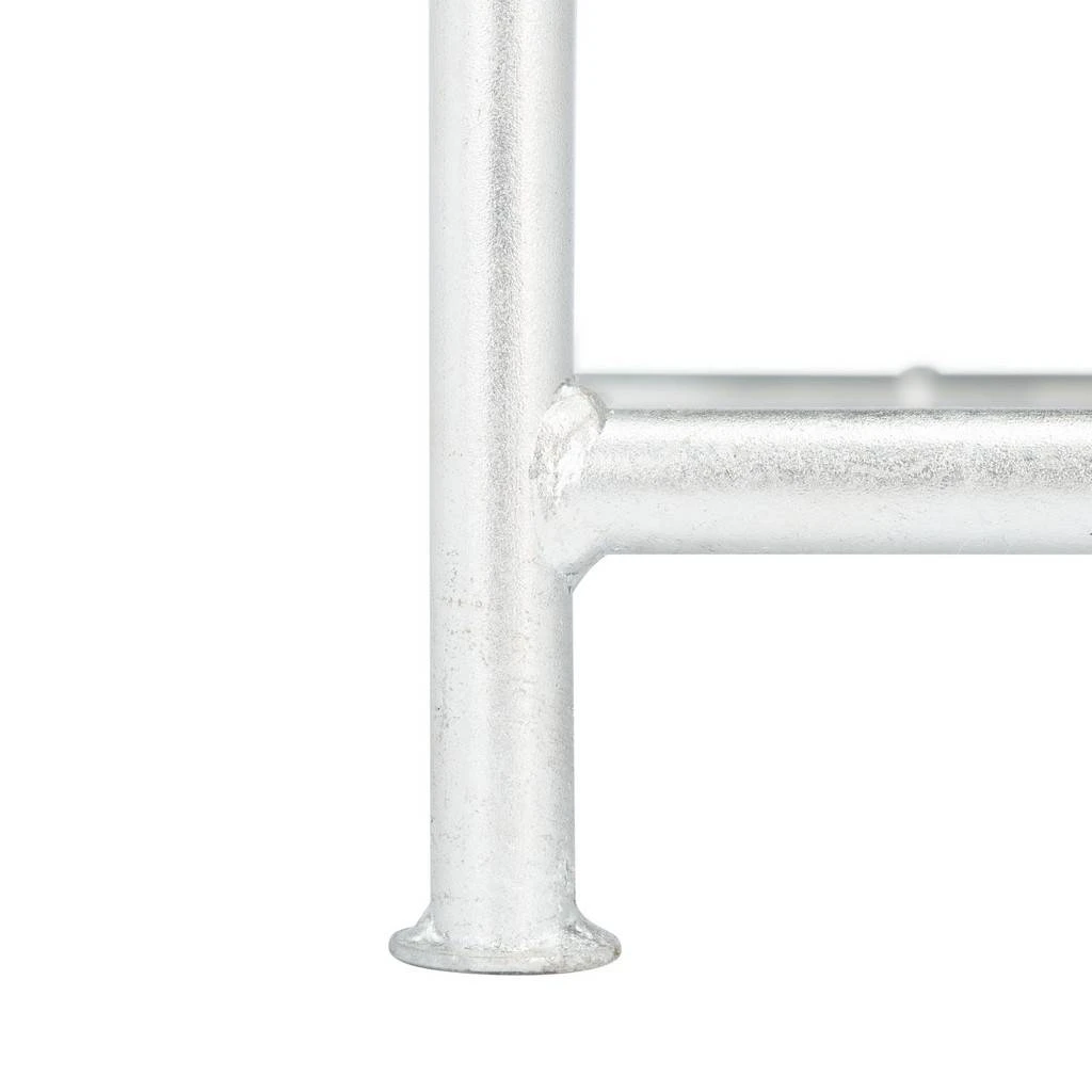 RORY SILVER MIRROR TOP ACCENT TABLE - Safavieh FOX2519A 12 RORY SILVER MIRROR TOP ACCENT TABLE - Safavieh FOX2519A - Image 10