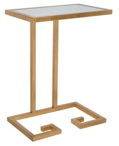 MURPHY GOLD LEAF ACCENT TABLE - Safavieh FOX2529A -Safavieh Homeware 187 fox2529a 3