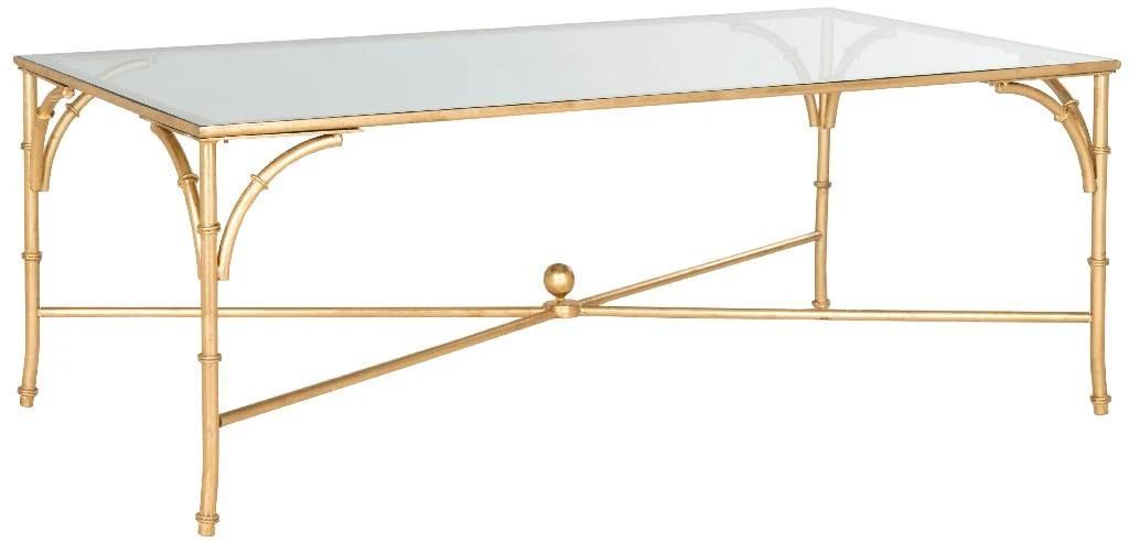 Maurice Coffee Table In Gold - Safavieh FOX2545A 6 Maurice Coffee Table In Gold - Safavieh FOX2545A - Image 4