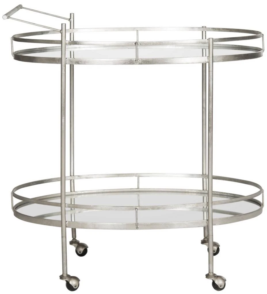 DANTE BAR CART - Safavieh FOX2553A 3 DANTE BAR CART - Safavieh FOX2553A - Image 2