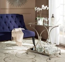 IGNATIUS BAR CART - Safavieh FOX2555A 10 IGNATIUS BAR CART - Safavieh FOX2555A -Safavieh Homeware 187 fox2555a 2