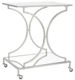 IGNATIUS BAR CART - Safavieh FOX2555A 11 IGNATIUS BAR CART - Safavieh FOX2555A -Safavieh Homeware 187 fox2555a 3