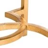 MITA MIRROR TOP GOLD LEAF END TABLE - Safavieh FOX2581A