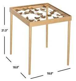 ROSALIA BUTTERFLY SIDE TABLE - Safavieh FOX2594A -Safavieh Homeware 187 fox2594a 5