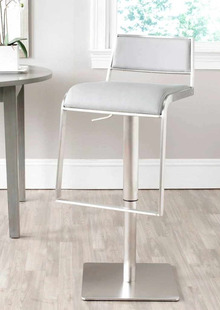 NATANIA SWIVEL BAR STOOL - Safavieh FOX3006D 5 NATANIA SWIVEL BAR STOOL - Safavieh FOX3006D - Image 3