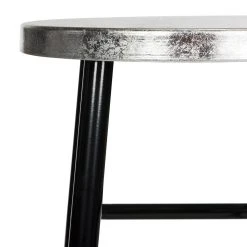 KENZIE 30''H SILVER DIPPED BAR STOOL - Safavieh FOX3212A -Safavieh Homeware 187 fox3212a 5