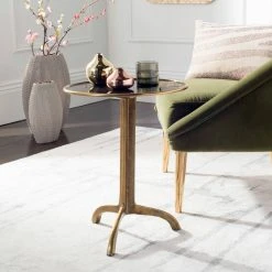 BRENT ACCENT TABLE - Safavieh FOX3220A 11 BRENT ACCENT TABLE - Safavieh FOX3220A -Safavieh Homeware 187 fox3220a 2