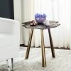 Portia Leaf Side Table In Brass - Safavieh FOX3247A 2 Portia Leaf Side Table In Brass - Safavieh FOX3247A -Safavieh Homeware 187 fox3247a room