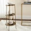 Elda Side Table In Brass - Safavieh FOX3251A -Safavieh Homeware 187 fox3251a room