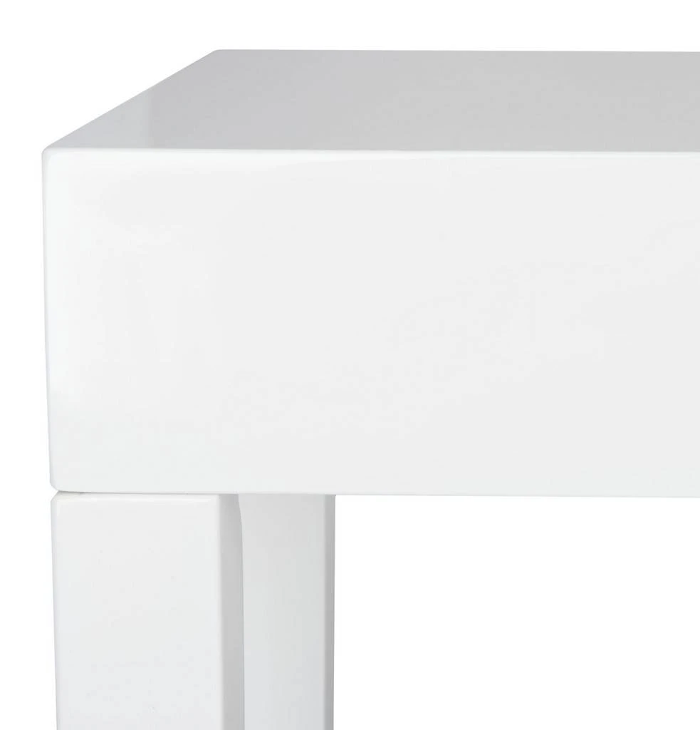 KAYSON MID CENTURY SCANDINAVIAN LACQUER CONSOLE TABLE - Safavieh FOX4204A 3 KAYSON MID CENTURY SCANDINAVIAN LACQUER CONSOLE TABLE - Safavieh FOX4204A