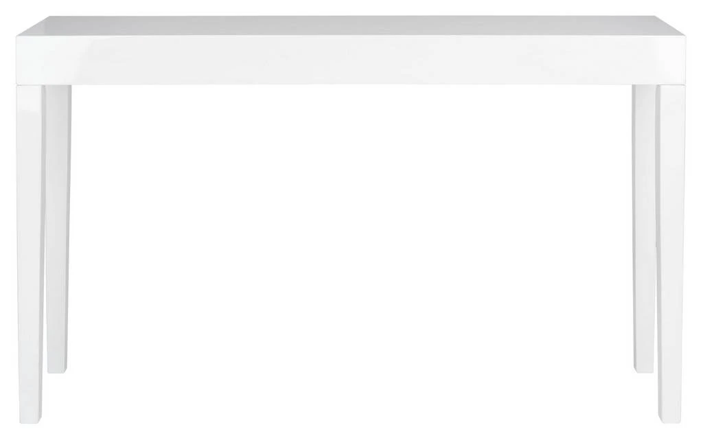 KAYSON MID CENTURY SCANDINAVIAN LACQUER CONSOLE TABLE - Safavieh FOX4204A 4 KAYSON MID CENTURY SCANDINAVIAN LACQUER CONSOLE TABLE - Safavieh FOX4204A - Image 2