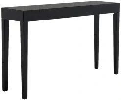 Kayson Mid Century Scandinavian Lacquer Console Table In Black - Safavieh FOX4204C 12 Kayson Mid Century Scandinavian Lacquer Console Table In Black - Safavieh FOX4204C -Safavieh Homeware 187 fox4204c side