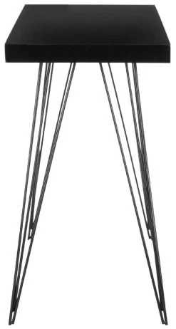 Wolcott Retro Mid Century Lacquer Console In Black - Safavieh FOX4208E -Safavieh Homeware 187 fox4208e side2