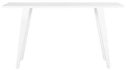Manny Retro Mid Century Lacquer Console In White - Safavieh FOX4220B 6 Manny Retro Mid Century Lacquer Console In White - Safavieh FOX4220B -Safavieh Homeware 187 fox4220b front
