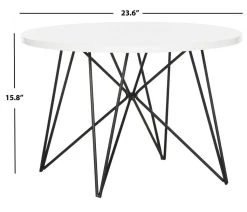 VIDA RETRO MID CENTURY LACQUER END TABLE - Safavieh FOX4262B -Safavieh Homeware 187 fox4262b 5