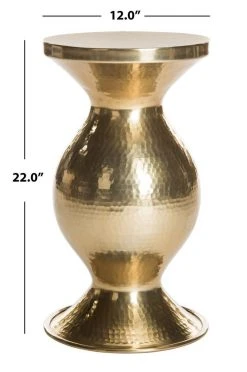 JANUS HAMMERED END TABLE - Safavieh FOX5522A 16 JANUS HAMMERED END TABLE - Safavieh FOX5522A -Safavieh Homeware 187 fox5522a 5