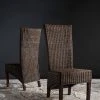 SIESTA 17''H WICKER SIDE CHAIR (SET OF 2) - Safavieh FOX6000A-SET2 -Safavieh Homeware 187 fox6000a set2 1