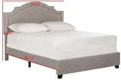 THERON BED (QUEEN) - Safavieh FOX6211C-Q -Safavieh Homeware 187 fox6211c q 6