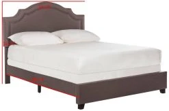 THERON BED (QUEEN) - Safavieh FOX6211D-Q -Safavieh Homeware 187 fox6211d q 4