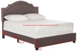 THERON BED (QUEEN) - Safavieh FOX6211D-Q -Safavieh Homeware 187 fox6211d q 5