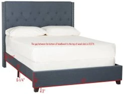 WINSLET BED (QUEEN) - Safavieh FOX6212C-Q -Safavieh Homeware 187 fox6212c q 7