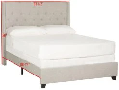 WINSLET BED (QUEEN) - Safavieh FOX6212D-Q -Safavieh Homeware 187 fox6212d q 6