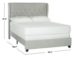 BLANCHETT BED (QUEEN) - Safavieh FOX6213C-Q