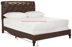 HATHAWAY BED (QUEEN) - Safavieh FOX6214G-Q 18 HATHAWAY BED (QUEEN) - Safavieh FOX6214G-Q -Safavieh Homeware 187 fox6214g q 7