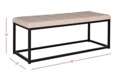 REYNOLDS BENCH - Safavieh FOX6225A -Safavieh Homeware 187 fox6225a 6