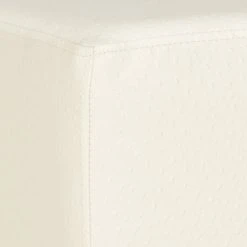 Matthias Faux Ostrich Ottoman In Cream - Safavieh FOX6230A 8 Matthias Faux Ostrich Ottoman In Cream - Safavieh FOX6230A -Safavieh Homeware 187 fox6230a detail