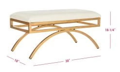 MOON ARC BENCH - Safavieh FOX6250A -Safavieh Homeware 187 fox6250a 5