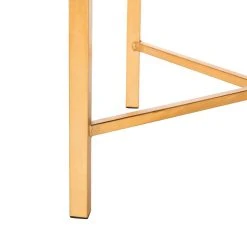 Horace Faux Sheepskin X- Square Bench In Grey - Safavieh FOX6267A 10 Horace Faux Sheepskin X- Square Bench In Grey - Safavieh FOX6267A -Safavieh Homeware 187 fox6267a leg