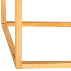 Rowan Contemporary Glam Velvet Square Ottoman In Black - Safavieh FOX6288A -Safavieh Homeware 187 fox6288a leg