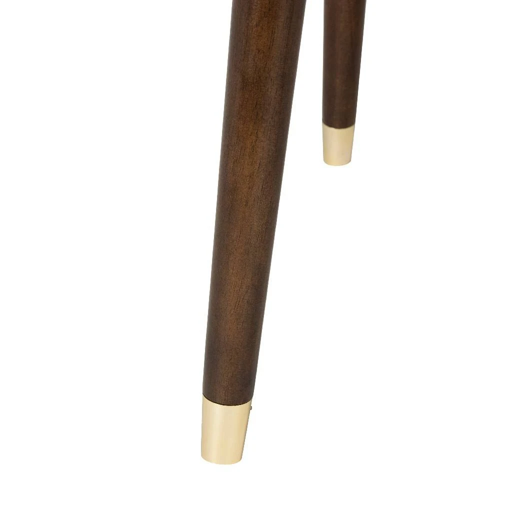 Levinson Gold Cap Coffee Table In Brown - Safavieh FOX6304A 7 Levinson Gold Cap Coffee Table In Brown - Safavieh FOX6304A - Image 5