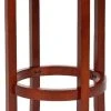 Ellwood Swivel Counter Stool In Cherry/Black - Safavieh FOX7005A
