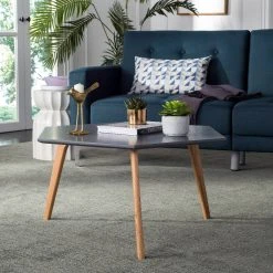 Hexagon Coffee Table In Grey - Safavieh FOX8210A