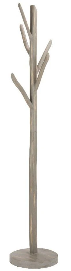 Walter 70-Inch H Tree Branch Coat & Hat Rack In Distressed Grey - Safavieh HAC4000B