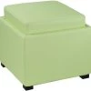 Bobbi Tray Storage Ottoman In Java/Off White - Safavieh HUD4006D -Safavieh Homeware 187 hud4006d