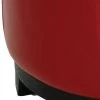 Round Storage Tray Ottoman In Black/Red - Safavieh HUD4045A -Safavieh Homeware 187 hud4045a leg