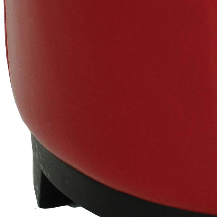 Round Storage Tray Ottoman In Black/Red - Safavieh HUD4045A 3 Round Storage Tray Ottoman In Black/Red - Safavieh HUD4045A
