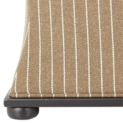 Aroura Storage Bench In Black/Brown/Cream - Safavieh HUD4071C -Safavieh Homeware 187 hud4071c leg