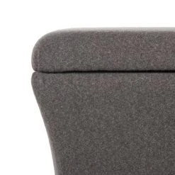 Aroura Storage Bench In Black/Grey - Safavieh HUD4071E 12 Aroura Storage Bench In Black/Grey - Safavieh HUD4071E -Safavieh Homeware 187 hud4071e detail