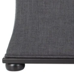 Aroura Storage Bench In Black/Grey - Safavieh HUD4071E 14 Aroura Storage Bench In Black/Grey - Safavieh HUD4071E -Safavieh Homeware 187 hud4071e leg
