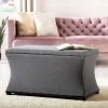 Aroura Storage Bench In Black/Grey - Safavieh HUD4071E -Safavieh Homeware 187 hud4071e room