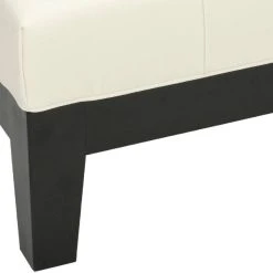 Jordan Square Cocktail Ottoman In Black/White - Safavieh HUD4079C -Safavieh Homeware 187 hud4079c swatch