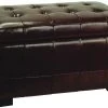 Small Manhattan Storage Bench In Cordovan/Black - Safavieh HUD4201E 1 Small Manhattan Storage Bench In Cordovan/Black - Safavieh HUD4201E -Safavieh Homeware 187 hud4201e