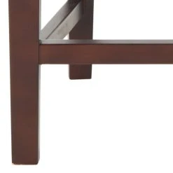 Ken Counter Stool In Clay/Cherry Mahogany - Safavieh HUD8202B 11 Ken Counter Stool In Clay/Cherry Mahogany - Safavieh HUD8202B -Safavieh Homeware 187 hud8202b leg