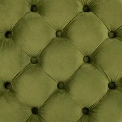 Amelia Tufted Storage Ottoman In Fern/Espresso - Safavieh HUD8220R -Safavieh Homeware 187 hud8220r swatch